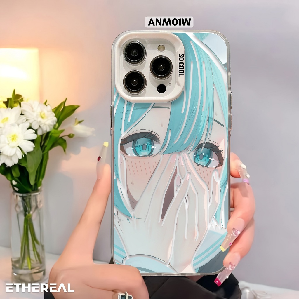 ETHEREAL CASE HUAWEI MATE 30 PRO NOVA 7 9 P30 P40 PRO CASING IMD ANIME BLUE