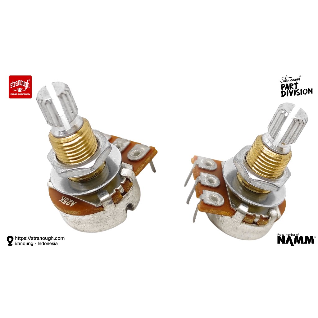 25k Mini Potentiometer (สําหรับวงจรที่ใช้งาน/ปิ๊กอัพ)