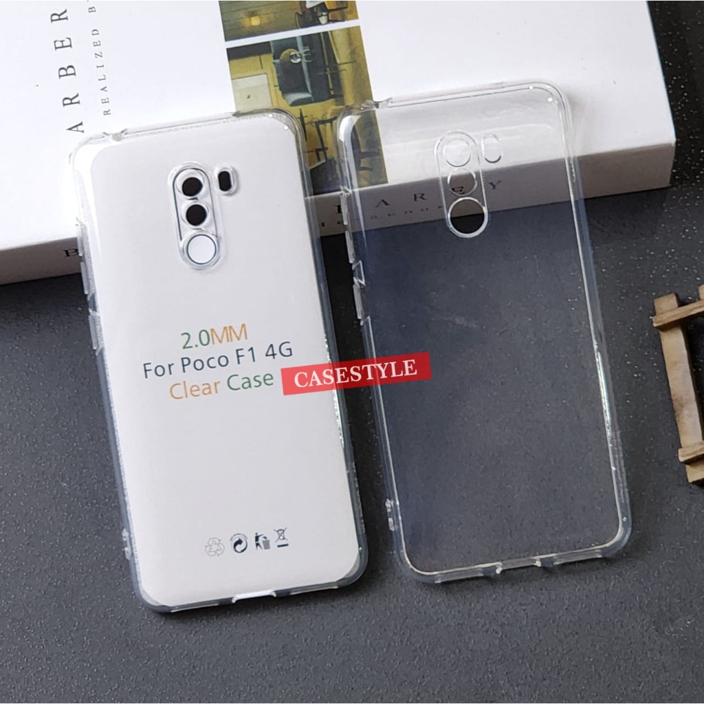 Poco F1 Poco C40 Poco F3 Poco F4 5G Poco F4 GT 5G Poco F5 5G Case Clear HD 2.0MM ใส Softcase Poco F1