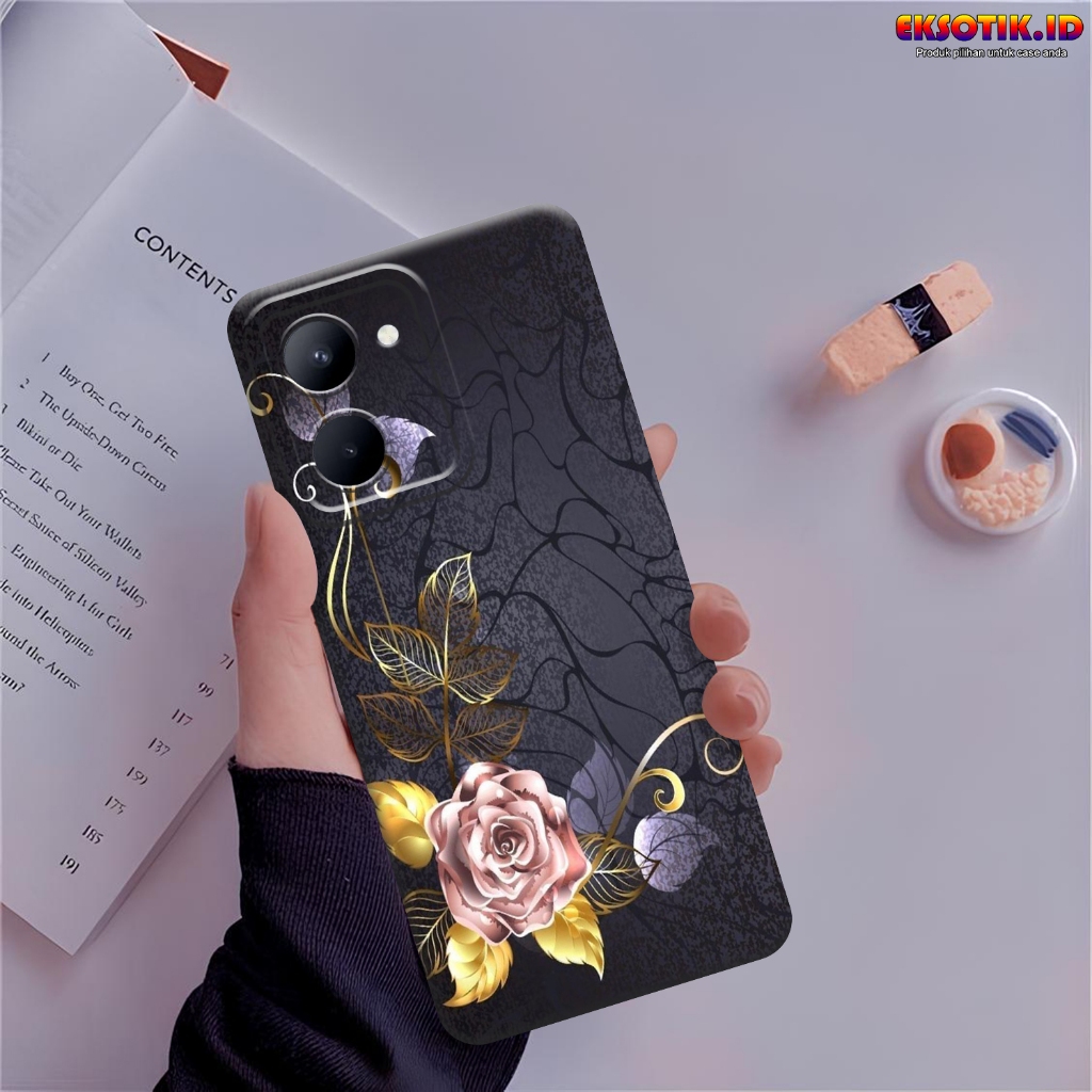 เคสRealme C33 - เคสRealme C33 - เคสแฟชั่น - Realme C33 Silicone - Cool and Cute Motips - Realme C33 