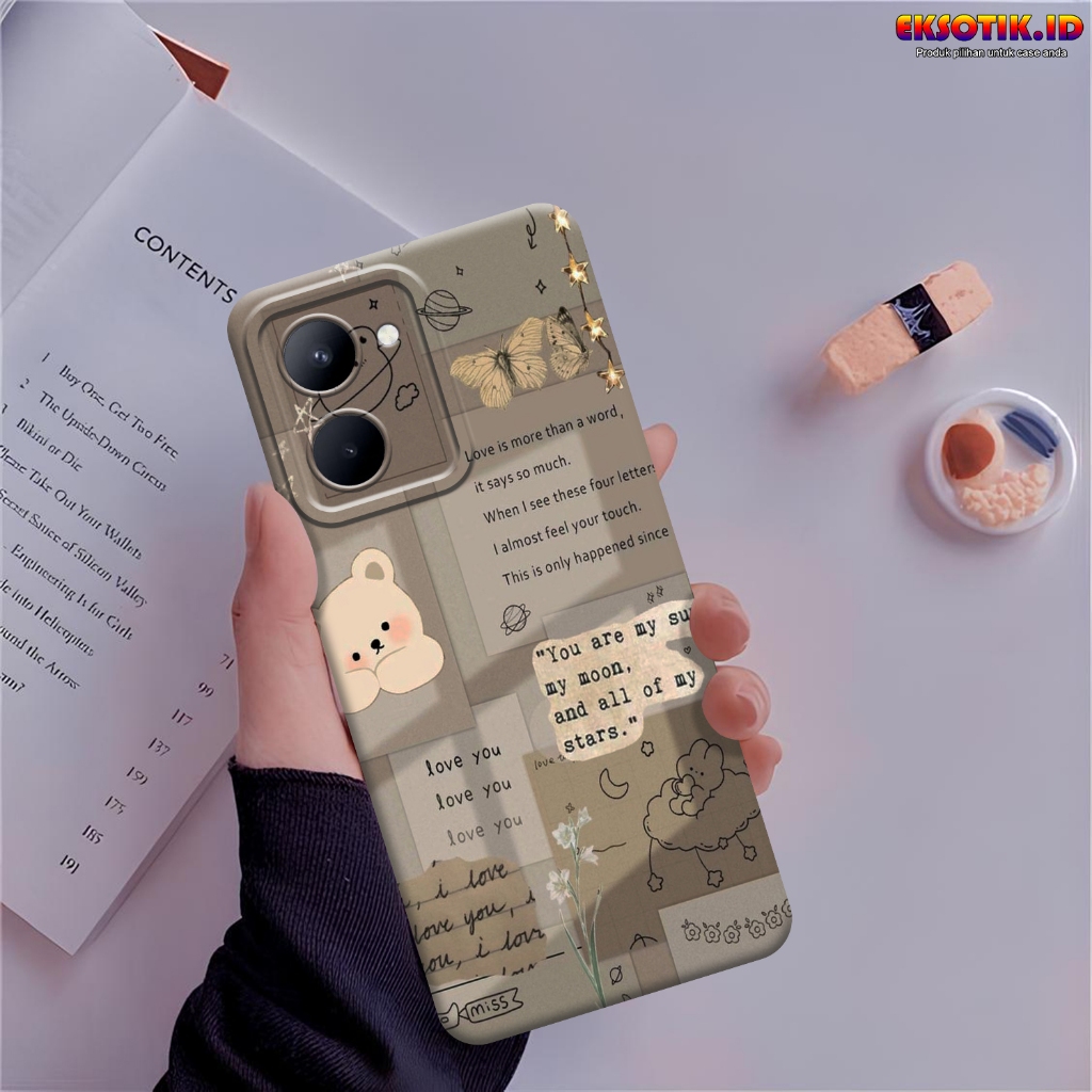 เคสRealme C33 - เคสRealme C33 - เคสแฟชั่น - Realme C33 Silicone - Cool and Cute Motips - Realme C33 