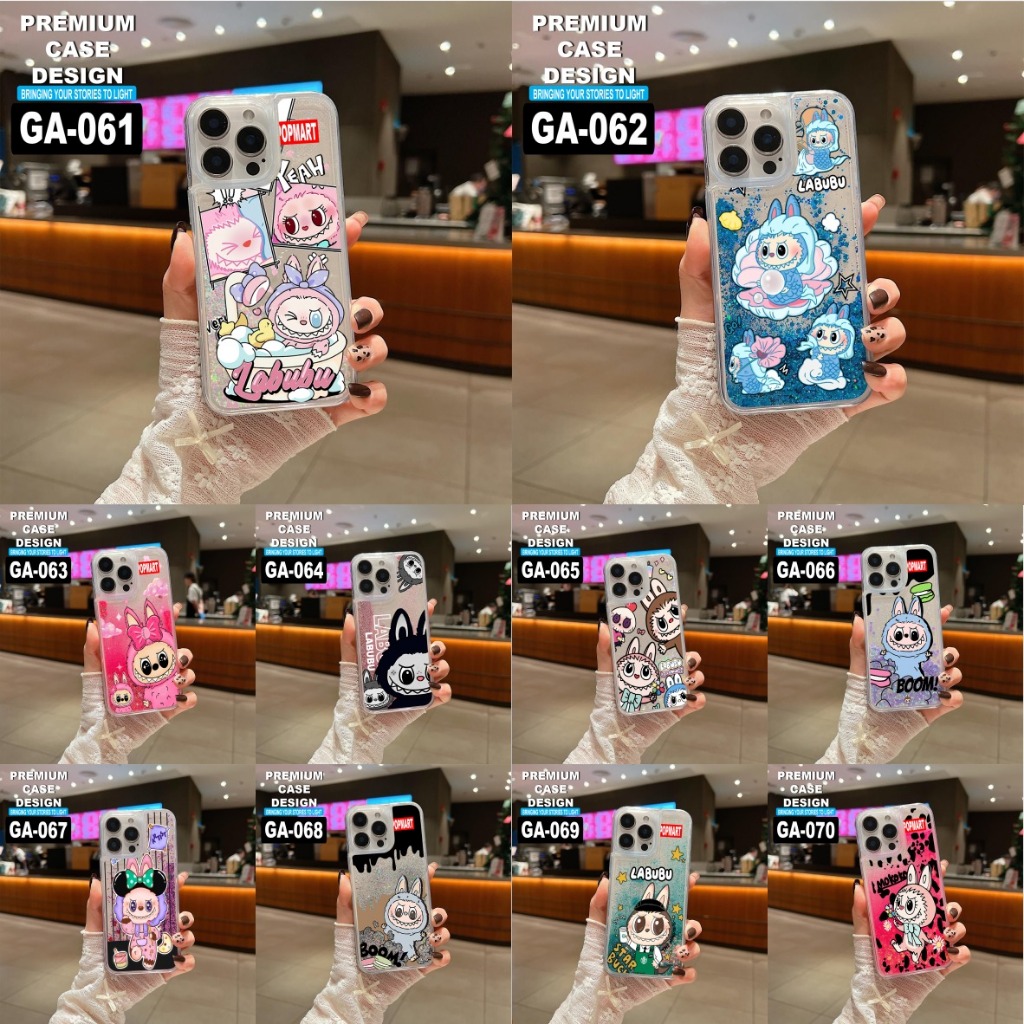 OPPO A76/ A74/ A71/ A60/ A58/ A57/A77/A77S/ A55/ A54/ A53/A33/ A52/A72/A92 CASE MOTIF GLITTER CODE G