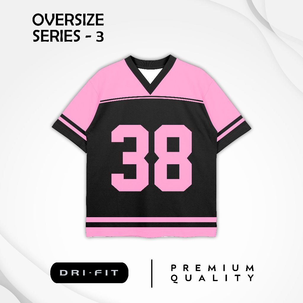 OS3 OVERSIZE JERSEY - หมายเลขที่กําหนดเองและชื่อเสียง [สามารถเป็นซ้ายของคุณ]