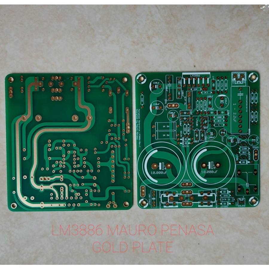 PCB LM3886 MONO สองชั้น