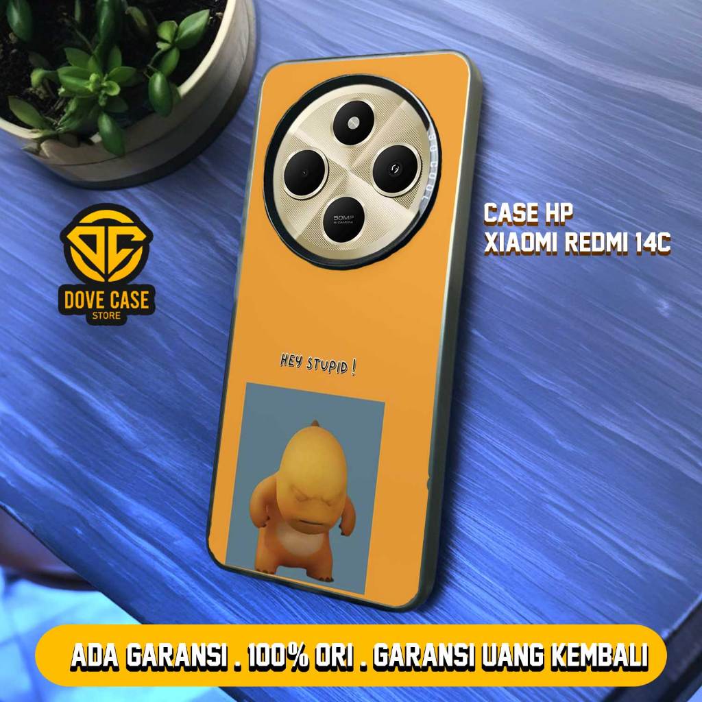 ใหม่ล่าสุด REDMI 14C CASE IMD HOLOGRAM NAILONG CASE - RANDOM CASE - IMD HYBRID PLATE HOLOGRAM CASE