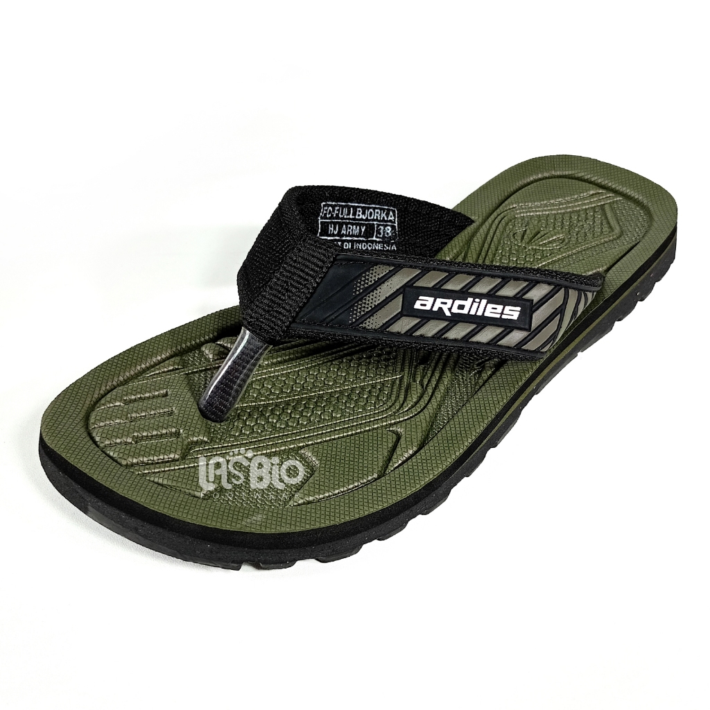 Ardiles Mens Casual Daily Flip Flops ผ้าใบยางกันลื่น 38-43 Full Bjorka