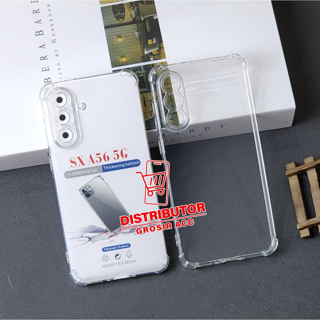 SAMSUNG A56 CASE AIRBAG ANTI CRACK THICK CLEAR SOFTCASE SAMSUNG A56