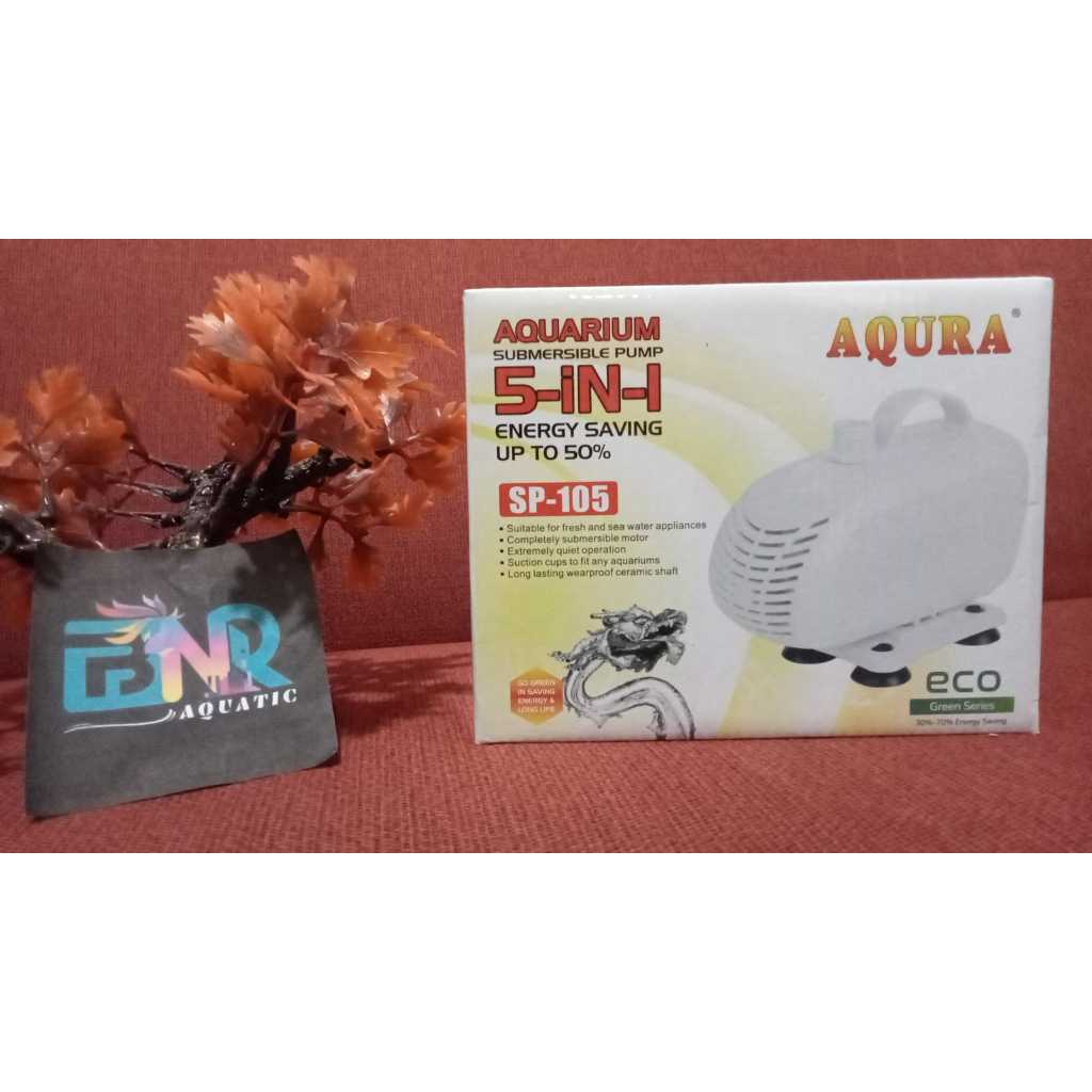 MESIN AQURA SP 105 เครื่องปั๊มน้ําสีขาว