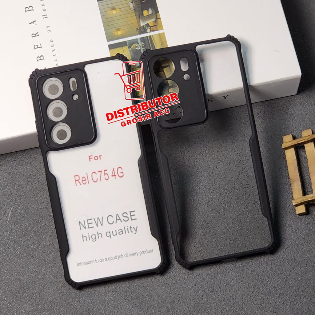 REALME C75 REALME C75X CASE ARMOR SHOCKPROOF CASE FUSION REALME C75 REALME C75X FSN