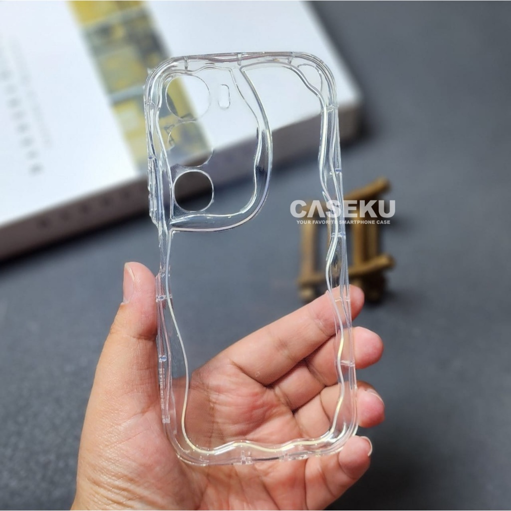 เคส Vivo Y19S Vivo Y19S Pro Softcase Clear Wave Vivo Y19S เคส Vivo Y19S Pro