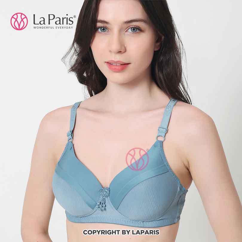 ผู้หญิง BRA Laparis Cup B Thin Foam Wire-Free Floral Pattern Breathable Lace LAPARIS 2266 3013 666 3