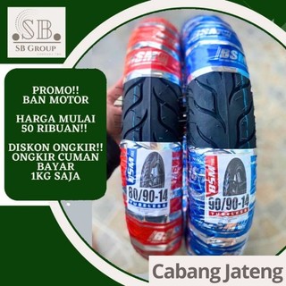 Ban Tubles Motif Flemo Ukuran 80/90-14 & 90/90-14 Cocok Untuk Semua Motor Ring 14