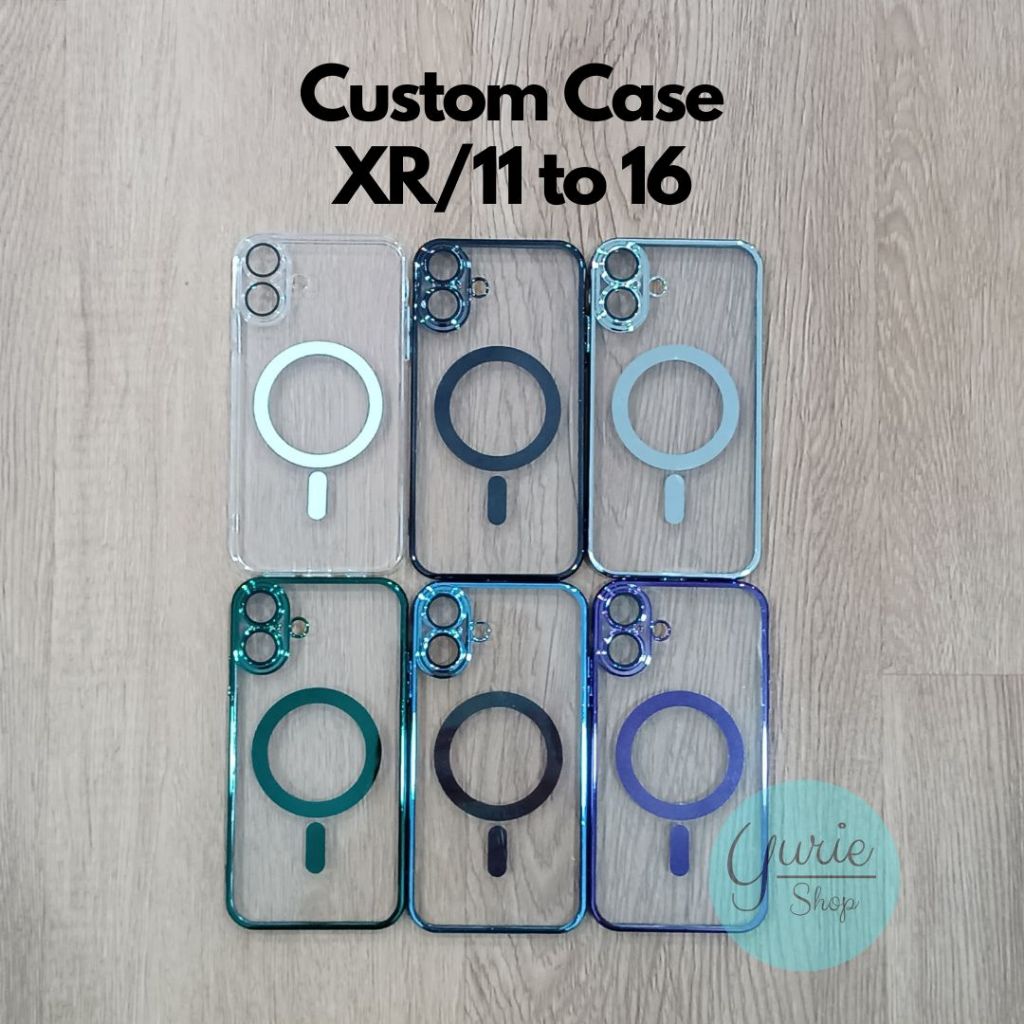 เคสนิ่มแบบกําหนดเอง Silicone MAGNETIC Appro/11 to Series 16 (2 กล้อง)
