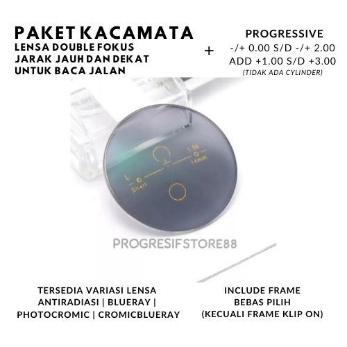 PROGRESSIVE / PROGRESSIVE LENS NEAR READING GLASSES WITH CYLINDER