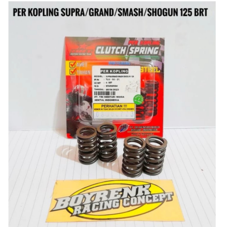 คลัทช์ SPRING CLUTCH BRT RACING SUPRA / GRAND / SMASH / SHOGUN125 - BRC OLSHOP