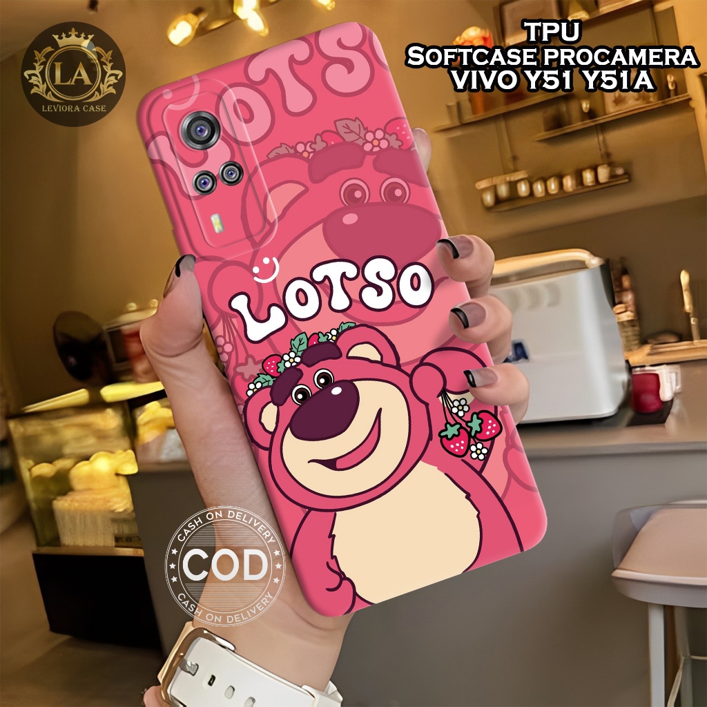 เคส HP ล่าสุด Vivo Y51 / Y51a - เคส Leviora - เคสแฟชั่นLotso - Vivo Y51 / Y51a Softcase - เคสกล้อง P