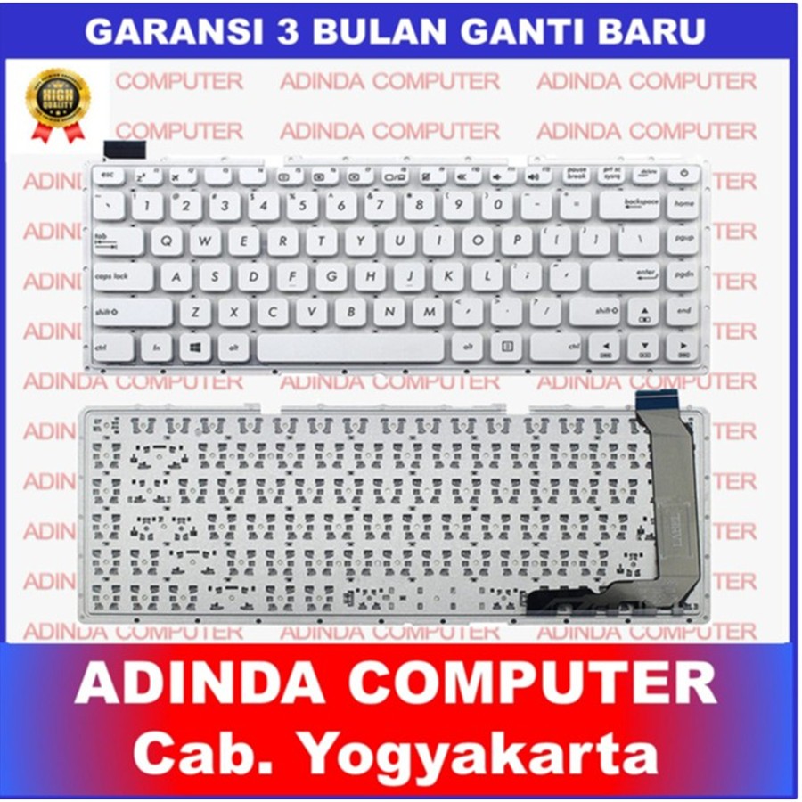 ASUS X441 X441SC X441B X441C X441N X441NA คีย์บอร์ดสีขาว
