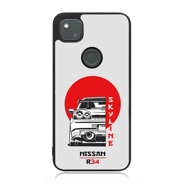 HP Google Pixel 9 8 7 6 5 4 3 Pro XL 4g 5g TPU โทรศัพท์แบบกําหนดเอง Softcase NISSAN R34 Skyline