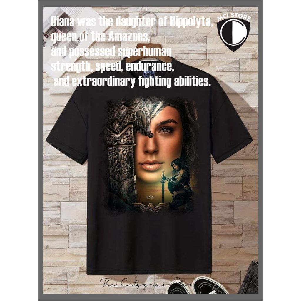 เสื้อยืด Wonder Woman Eps 3 ชาย/หญิง