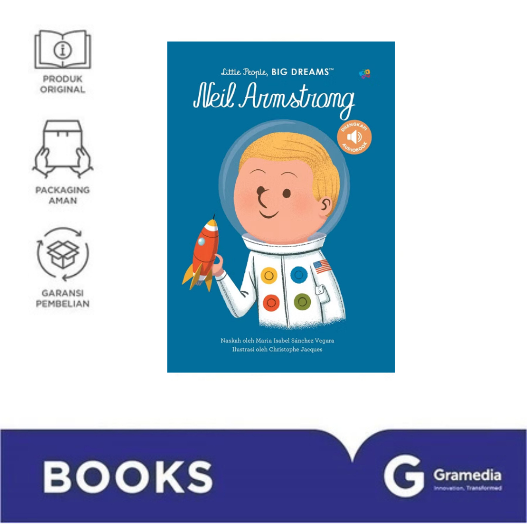 Gramedia Yogya - คนน้อย Big Dreams: Neil Armstrong