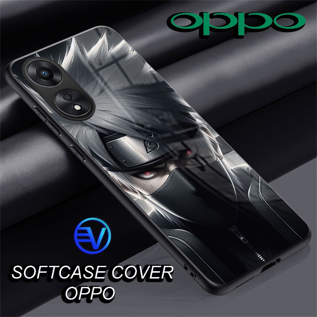 [ GT24 KAKASHI ] Softcase Glossy Oppo (A3X)(A3PRO 5G)(A60)(A16)(A17)(A17K)(A18)(A38 4G)(A58 4G )(A59