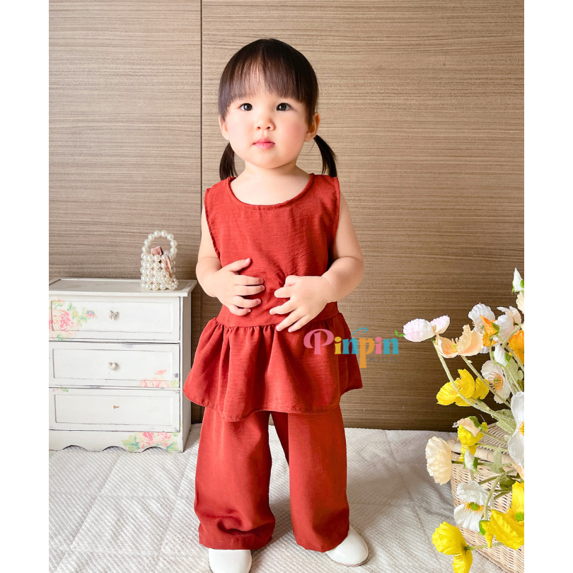 Pinpin Kids - AIMAH Girls Suit / Casual Style Girls One Set