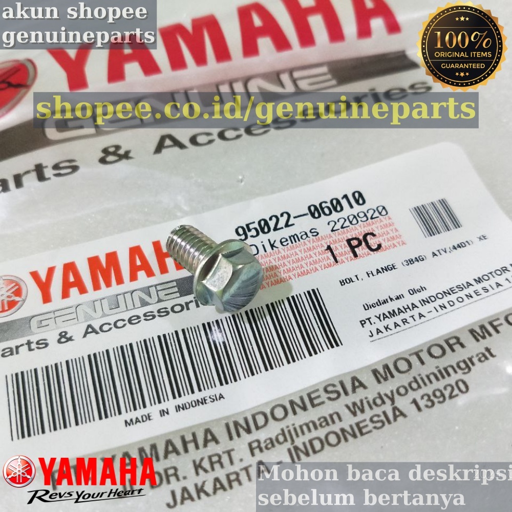 FRONT GEAR LOCKING HOLDER BOLT WR155 WR 155 ORIGINAL YAMAHA 95022-06010