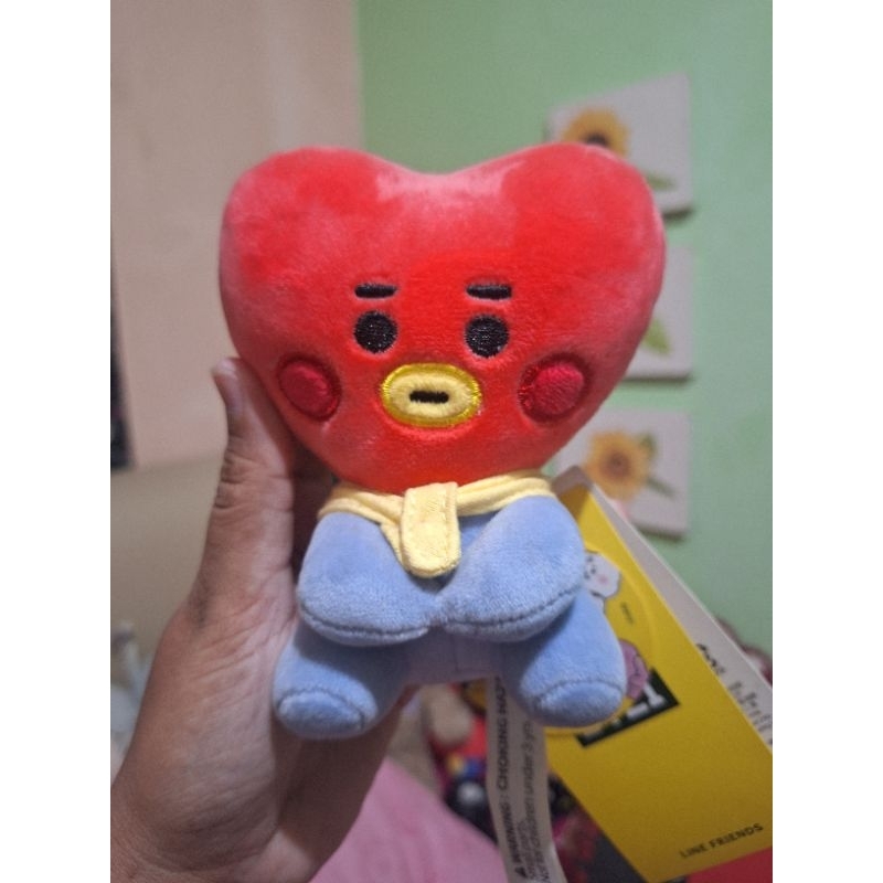 Gantungan Original Line BT21 BTS V Tata พวงกุญแจตุ๊กตา