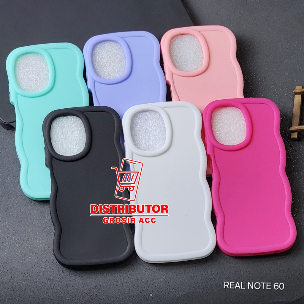 REALME NOTE 60X REALME NOTE 60 CASE MACAROON WAVE CASE G02 REALME NOTE 60X REALME NOTE 60