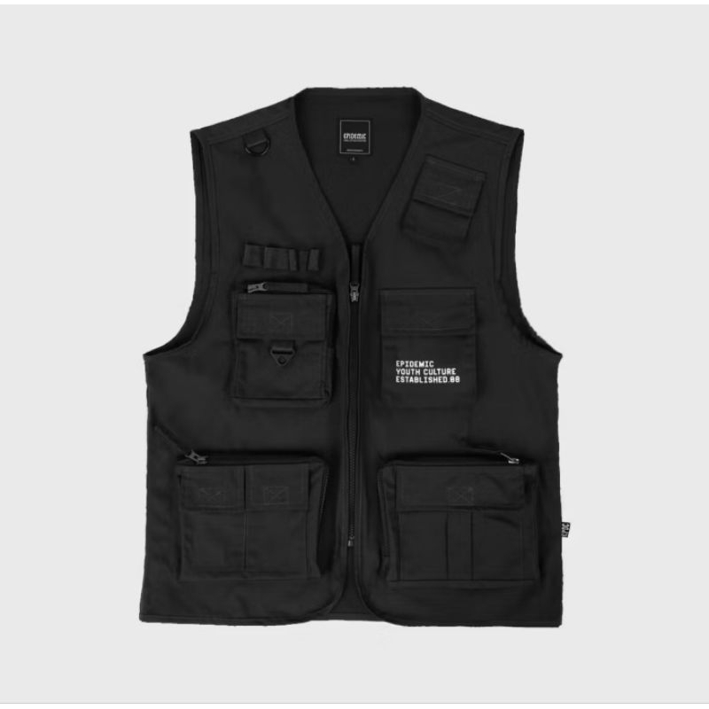 EPIDEMIC TACTICAL VEST | BLACK WARLORD VEST