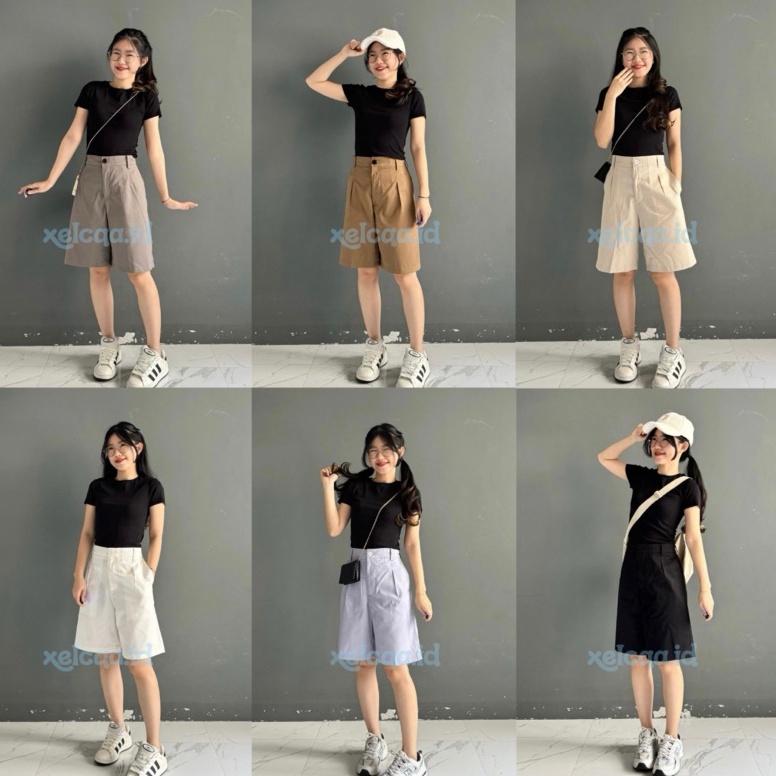 Here Mila Daily Pants Jorts Drill Xeaa Pants