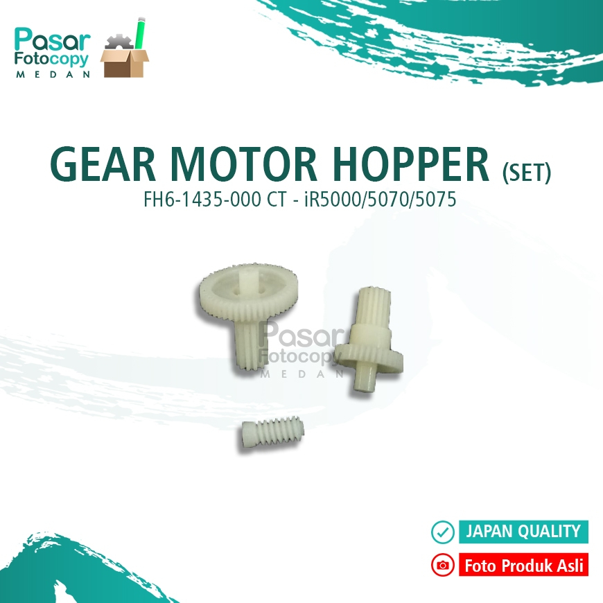GEAR MOTOR HOPPER (SET) iR5000/5070/5075 bk - FH6-1435-000 CT