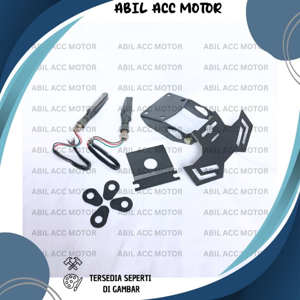 TAIL TIDY PACKAGE MT 15 REAR FALCON PLATE MT15 TAIL TIDY RUNNING TURN SIGNAL LIGHTS MT 15 MOTORCYCLE