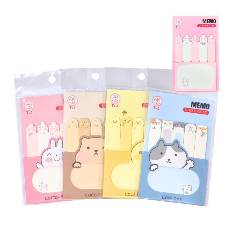 Sticky Notes T&J TJ-601 ~ 604