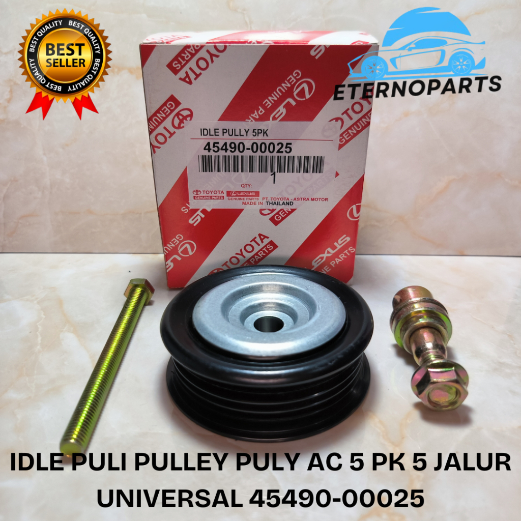 IDLE PULLEY PULLEY PULLEY AC 5 PK 5 LINE UNIVERSAL 45490-00025