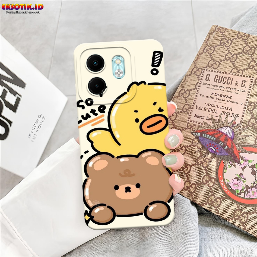 เคส Infinix Hot 50i - เคส Infinix Hot 50i - เคสแฟชั่น - Infinix Hot 50i Silicone - Cool and Cute Mot