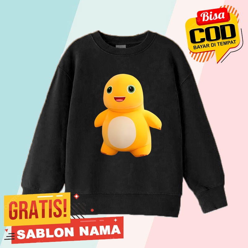 Nailong Dino Kids Sweater / Boys & Girls Sweater Jacket Custom Name Nailong Dino