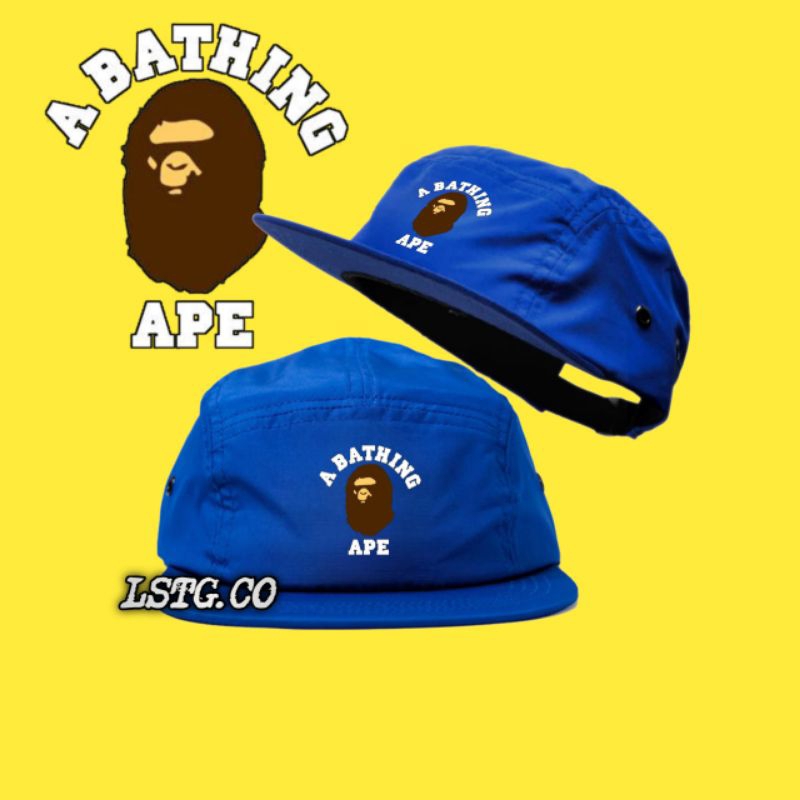 หมวก Bape 5 แผง / หมวก Snapback ห้าแผง / หมวก Distro ห้าแผง
