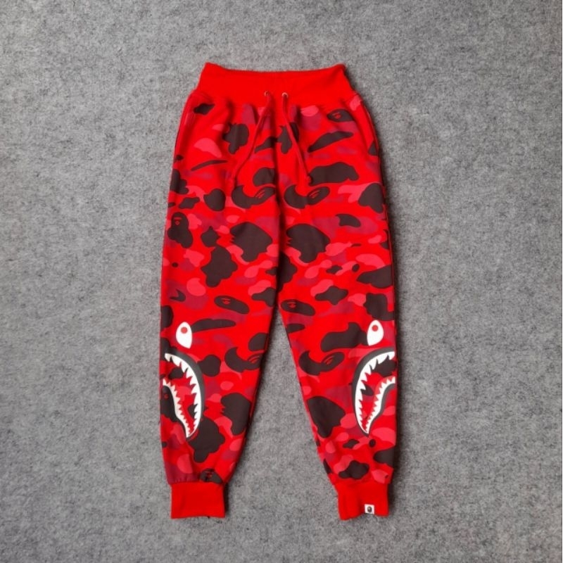 Joger SWEATPANTS กางเกง A BATHING APE CAMO-JOGER CAMO-JOGER BAPE-JOGER ผู้ชายผู้หญิง