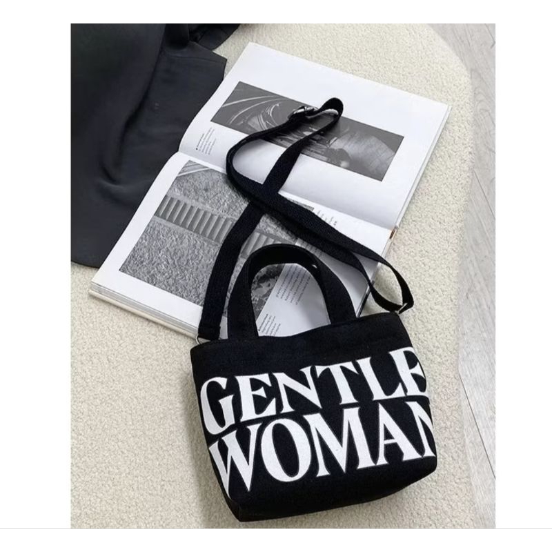 Mini sling Bag / Mini Tote Bag Gentle Woman