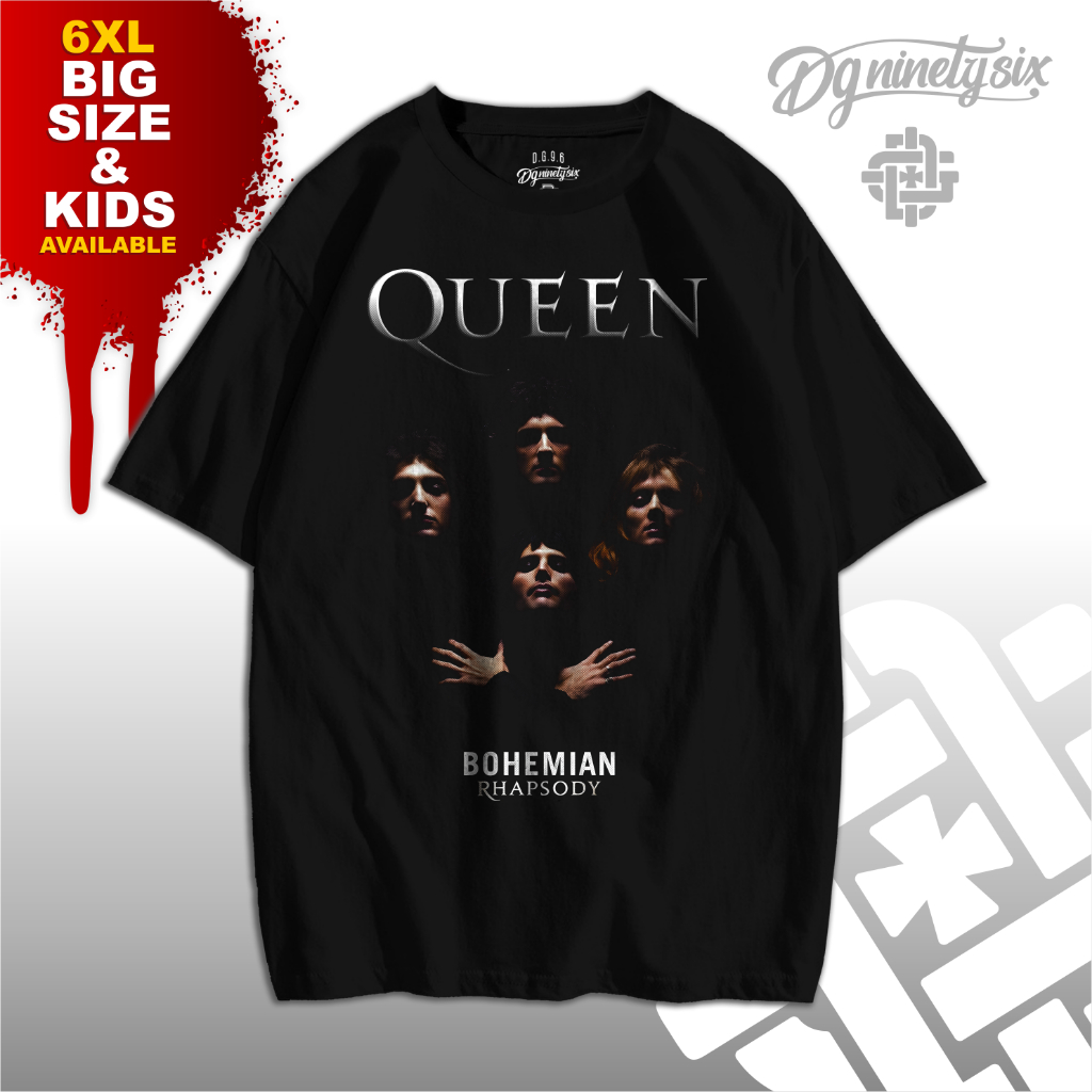KATUN เสื้อยืด Queen Band / เสื้อยืด Queen / เสื้อยืด Queen / เสื้อยืด Vintage Band / เสื้อยืดวง Ove