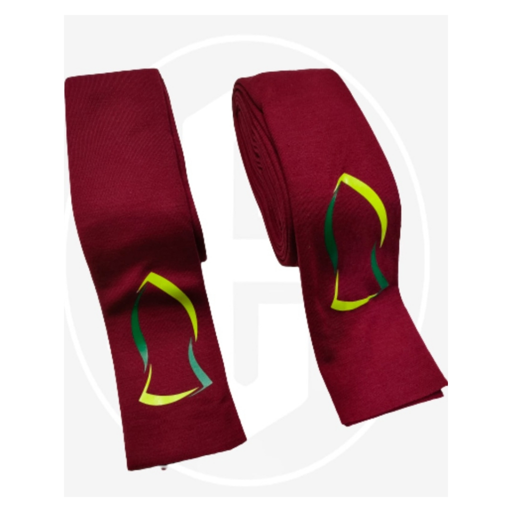 PLAIN BLACK IMAMAH LOGO 1.5 เมตร / PLAIN BLACK RIDA IMAMAH LOGO 1.5 เมตร / PLAIN BLACK SCARF LOGO 1.