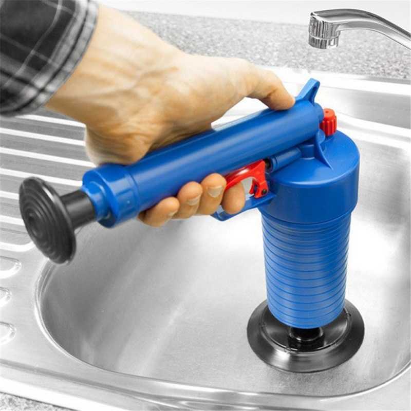 ปั๊มสุญญากาศ Anti-Clog Toilet Drain Plunger