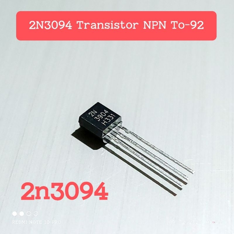 (5 ชิ้น) ทรานซิสเตอร์ 2N3904 2N 3904 NPN เครื่องขยายเสียงทรานซิสเตอร์ TO 92 AT77