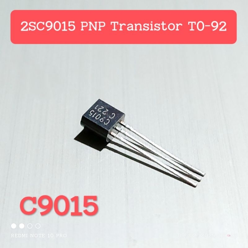 (5 ชิ้น) ทรานซิสเตอร์ FCS9015 C9015 S9015 TO-92 0.5A 40V 0.625W PNP