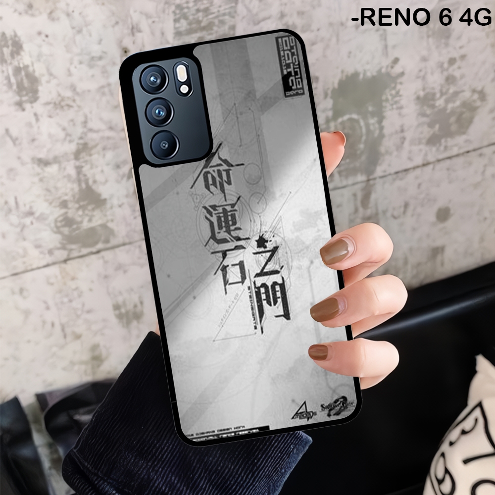 HP Oppo Reno 6 5 4 4G Reno 6 7 8 7z 8z 5G กรณีล่าสุด Hardcase 2D Glossy Glass Case Oppo Reno 6 4G แฟ