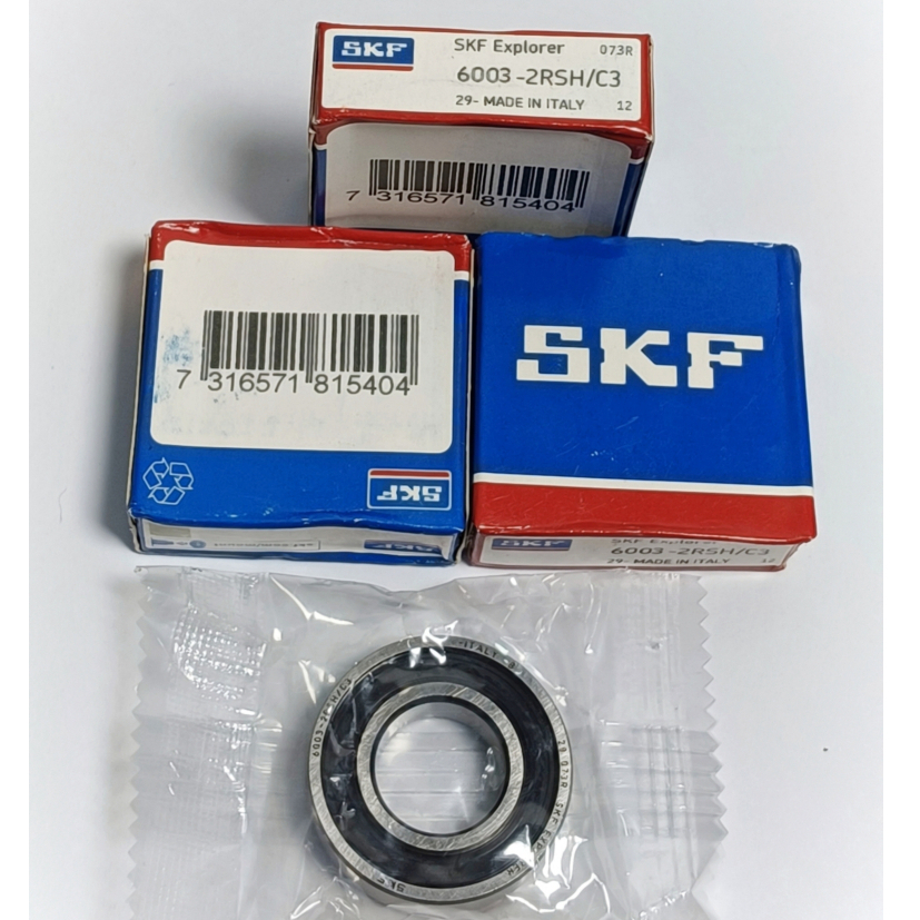 แบริ่ง 6003RS C3 SKF ยางหุ้ม 6003 RS 2RS