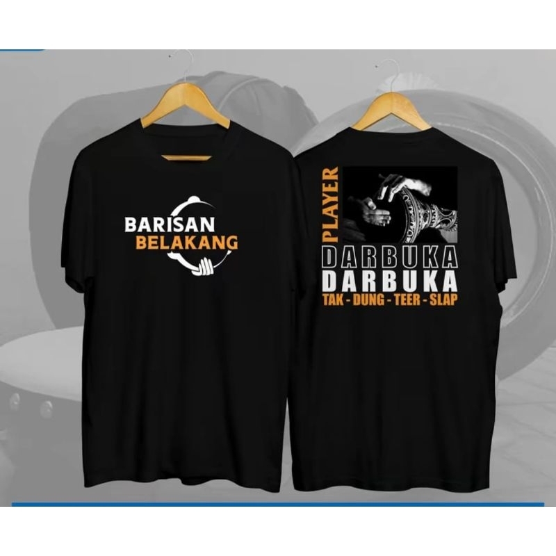เสื้อยืด PLAYER DARBUKA พร้อมเส้นหลัง // HADROH // DARBUKA