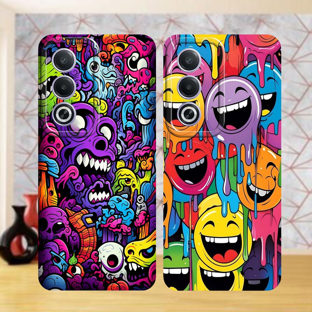 Softcase สําหรับ Oppo A3 PRO A60 4G A18 RENO 11 5G RENO 10 PRO RENO 8T RENO 7 RENO 5F RENO 4 PRO REN