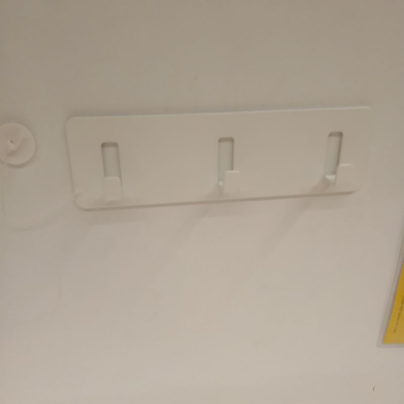 ตะขอติดผนัง Ikea GALTBOX พร้อม 3 ตะขอ